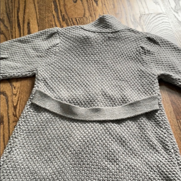 Gray cardigan coat - Picture 6 of 9